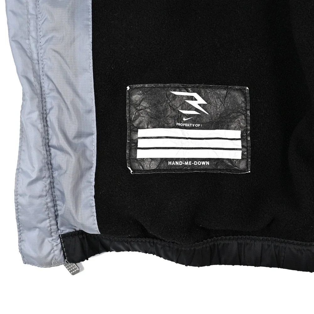 Nike Windrunner Full Zip Hooded Windbreaker Jacket Black Youth Size XL Pockets